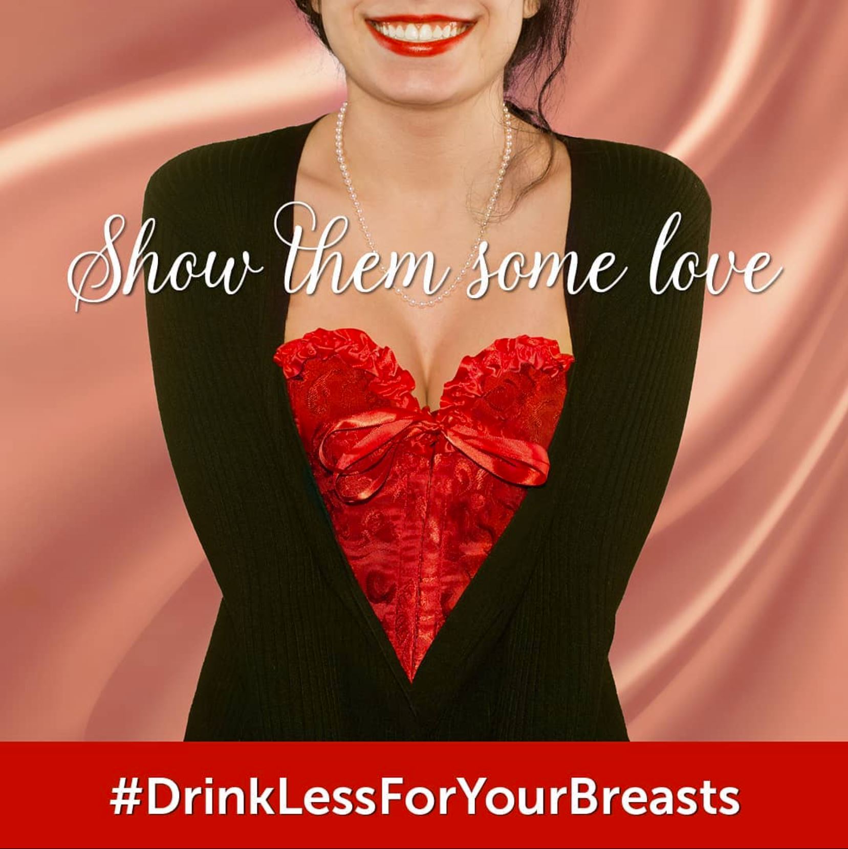 For Valentines, show your breasts a little love: drink less