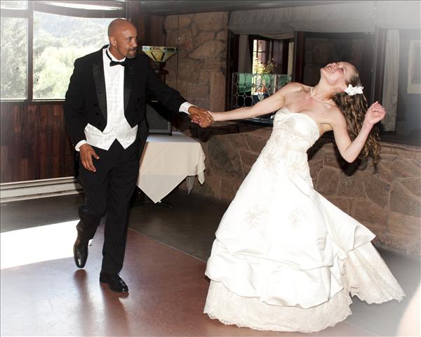 Wild wedding dance