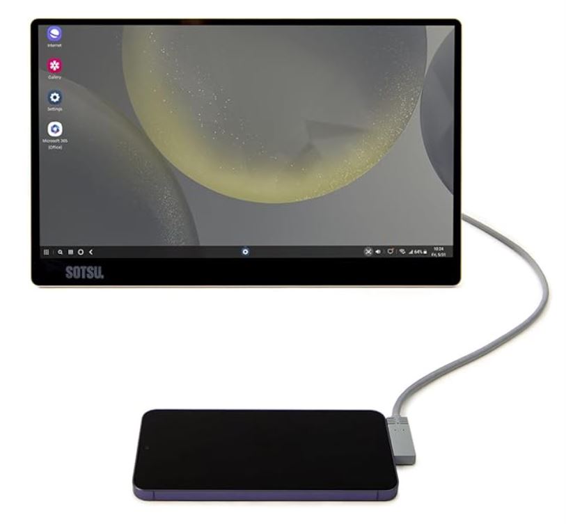 Sotsu Portable PC monitor Phone connection